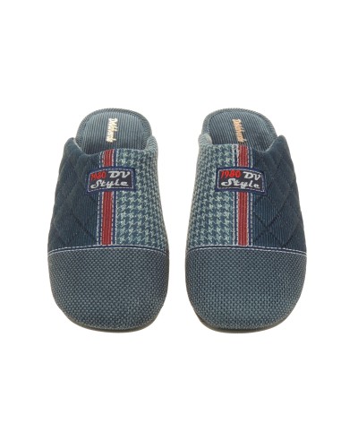 Calzados Romero. 1085 DEVALVERDE Zapatillas Chinelas de Ir por Casa para Hombre Piso de Látex macizo con Burbujas de Poliuretano