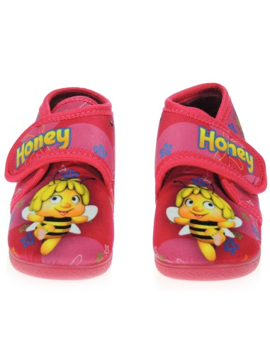 Calzados Romero. Zapatilla Abotinada de ir por Casa para Niña Suapel Perfumadas Fabricadas en España.