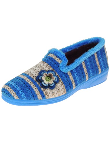 Calzados Romero. 3273 Zapatilla Cerrada de Casa y Calle para Mujer Confortable Relax.