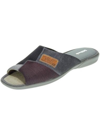 Calzados Romero. 0680 DEVALVERDE Zapatilla Destalonada Punta Abierta Chinela Descalza de Estar por Casa para Hombre | Elegancia 
