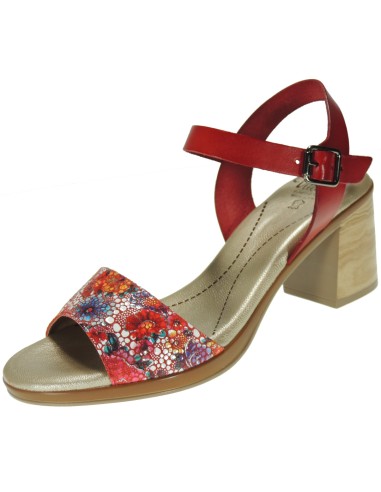 Calzados Romero. Sandalia en Piel para Mujer con Planta de Gel 0287.