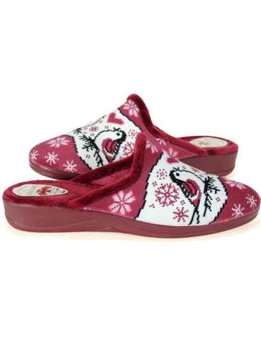 Calzados Romero. ALCALDE. Gorriones. Zapatilla Destalonada de Casa para Mujer.