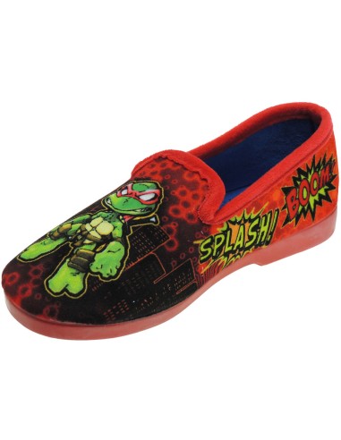 Calzados Romero. Zapatillas Cerradas de Estar por Casa de las Tortugas Ninjas para Niño