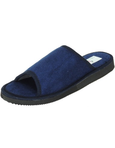 Calzados Romero. 0374.Zapatilla de Casa en Tallas Grandes para Hombre Tejido de Toalla o Rizo Americano Piso LIGERO