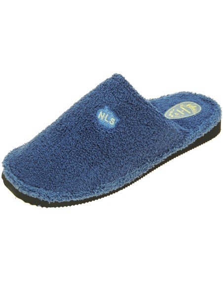 Calzados Romero 1099 NLS Chinelas de Casa en Toalla para Hombre