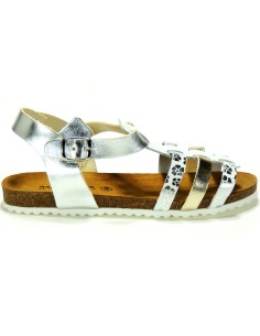 Calzados Romero 3011 MARI CHICA Sandalia LLana Metalizada... 2