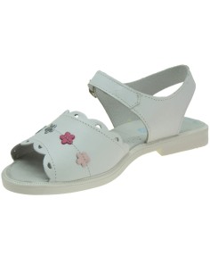 ANGELITOS Sandalia Piel pulsera con hebilla y Punta...