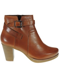 Calzados Romero Botín Piel Cremallera con Tacón 75Cm para... 2